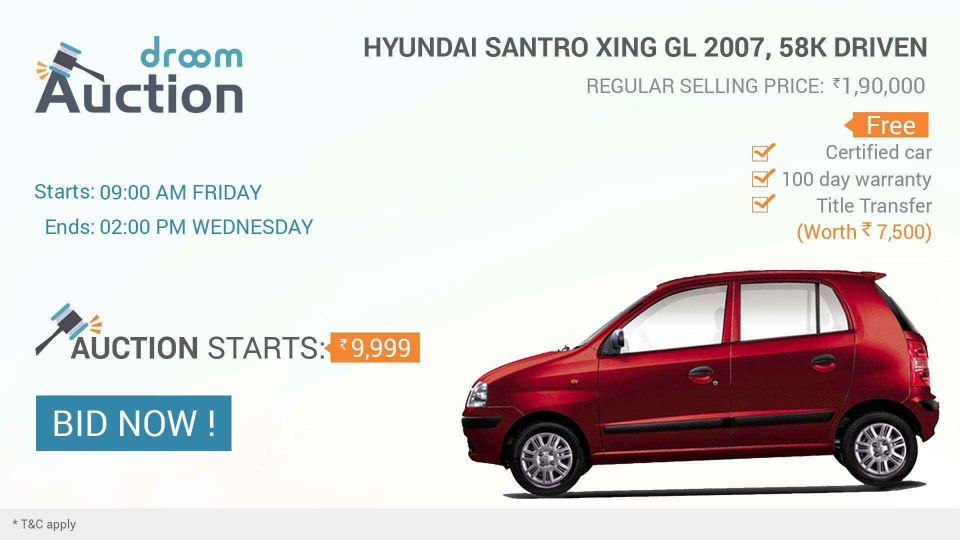 Used Car Santro 