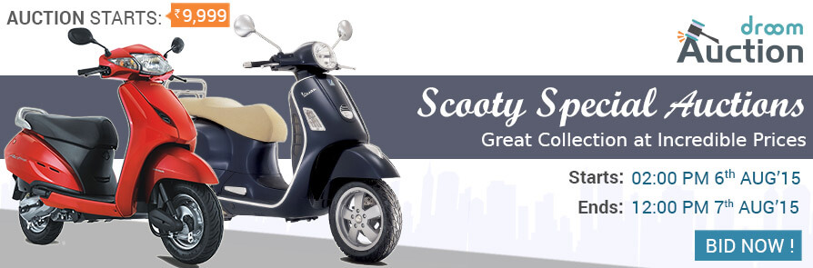 Droom second hand discount scooty