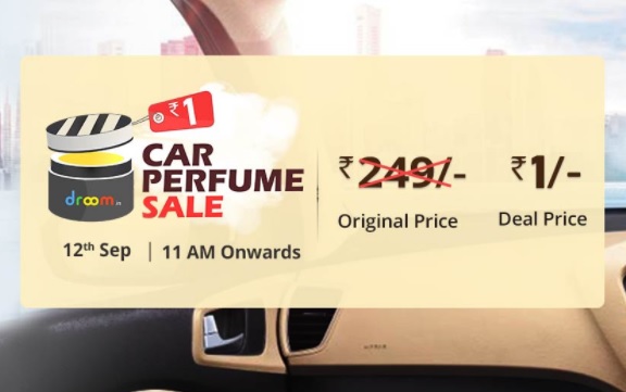 Car Perfume ₹ 1 Sale