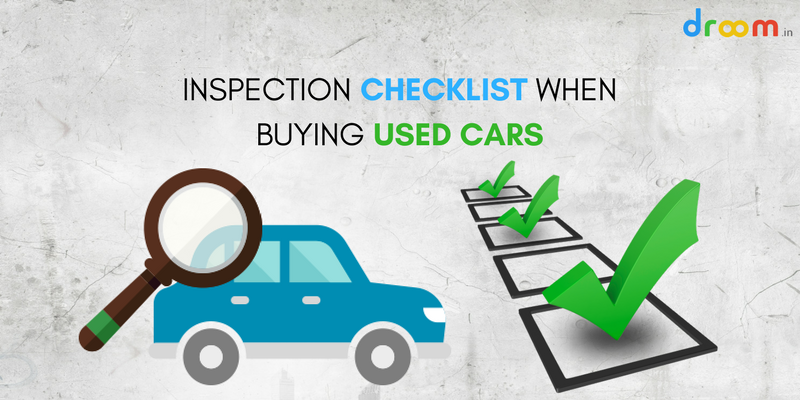 Inspection Checklist Used Cars India