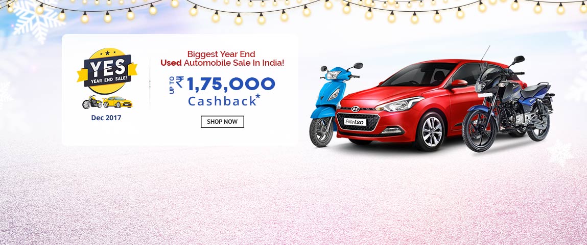 Year End Sale on Used Automobile India