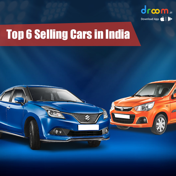 Top 6 Selling Cars in India