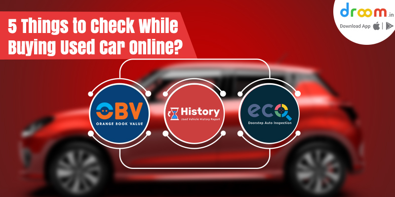 Things To Check While Buying Used Car Online