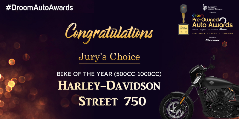 Harley Davidson Street 750_bike of the year(500cc -1000cc)