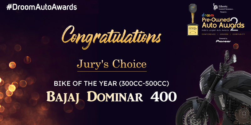 Bajaj Dominar 400_Bike of the Year 300cc-500cc