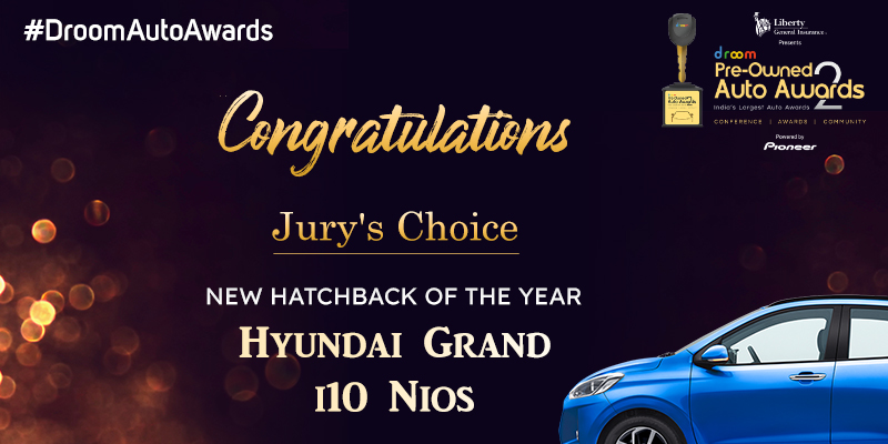 Hyundai Grand i10 Nios- New Hatchback of the Year