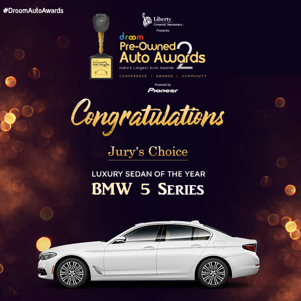 BMW 5 Series -Pre-Owned Luxury Sedan of the Year