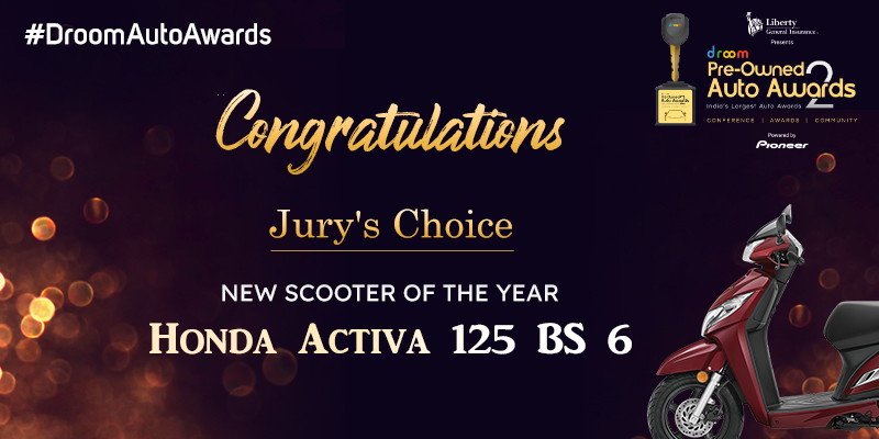 Honda Activa 125 BS 6-New Scooter of the year