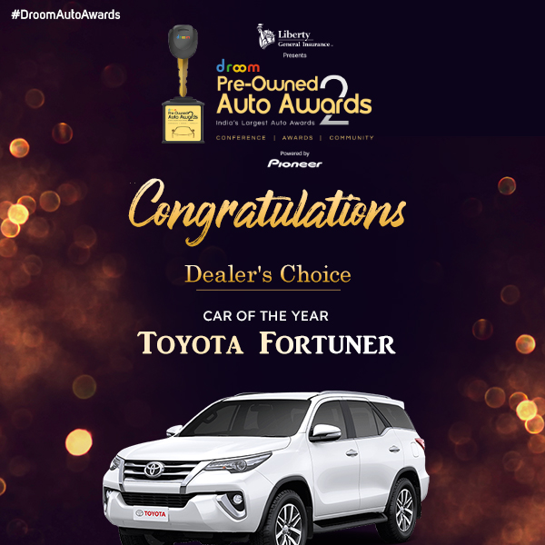 Toyota Fortuner - Dealers Choice_ car of the year