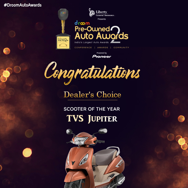 TVS Jupiter - Dealer Choice_scooter of the year