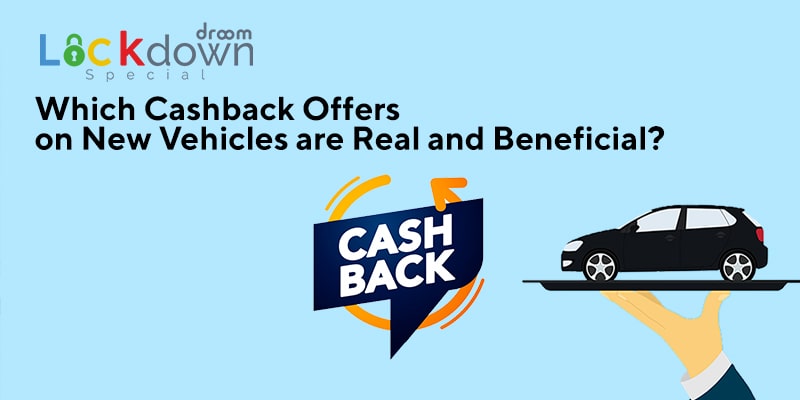 Cashback offers on new vehicles