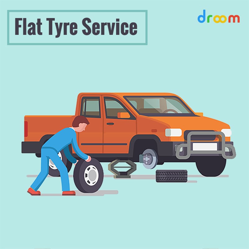 flat tyre service