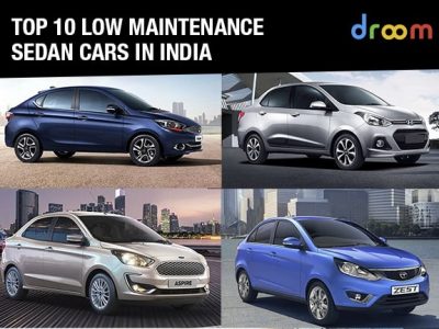 low maintenance sedan cars in india