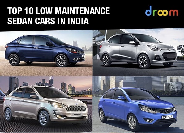 low maintenance sedan cars in india