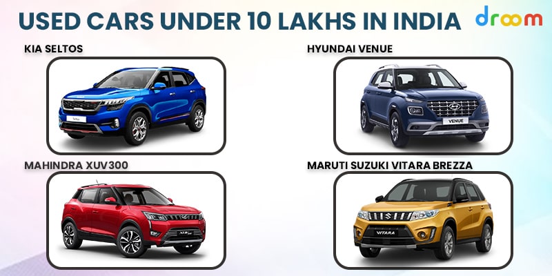Used Cars Under 10 Lakhs, Second Hand Cars Below 10 Lakhs for Sale | Droom