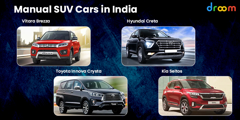 Manual SUV Cars in India