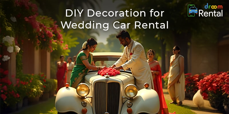 DIY Decoration for Wedding Car