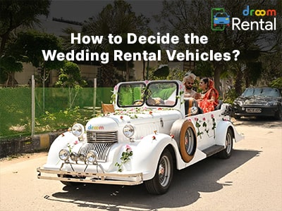 how to choose wedding rental vehicles