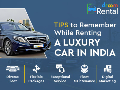 Renting out a Luxury Car in India-Droom Rental