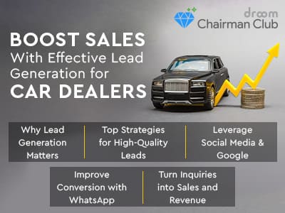 Boost sales of your dealership with lead generation