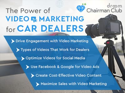 Video Marketing for automotive dealers