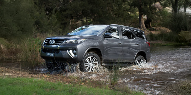 Toyota Fortuner on Rent