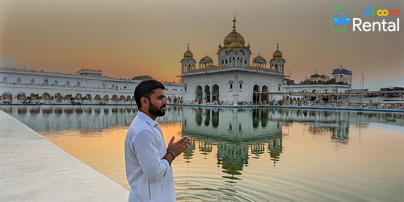 Explore Gurudwara Bangla Sahib, Delhi with Droom Rental