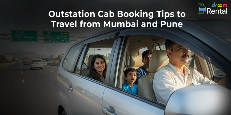 Book outstation cabs online in Mumbai and Pune for intercity travel