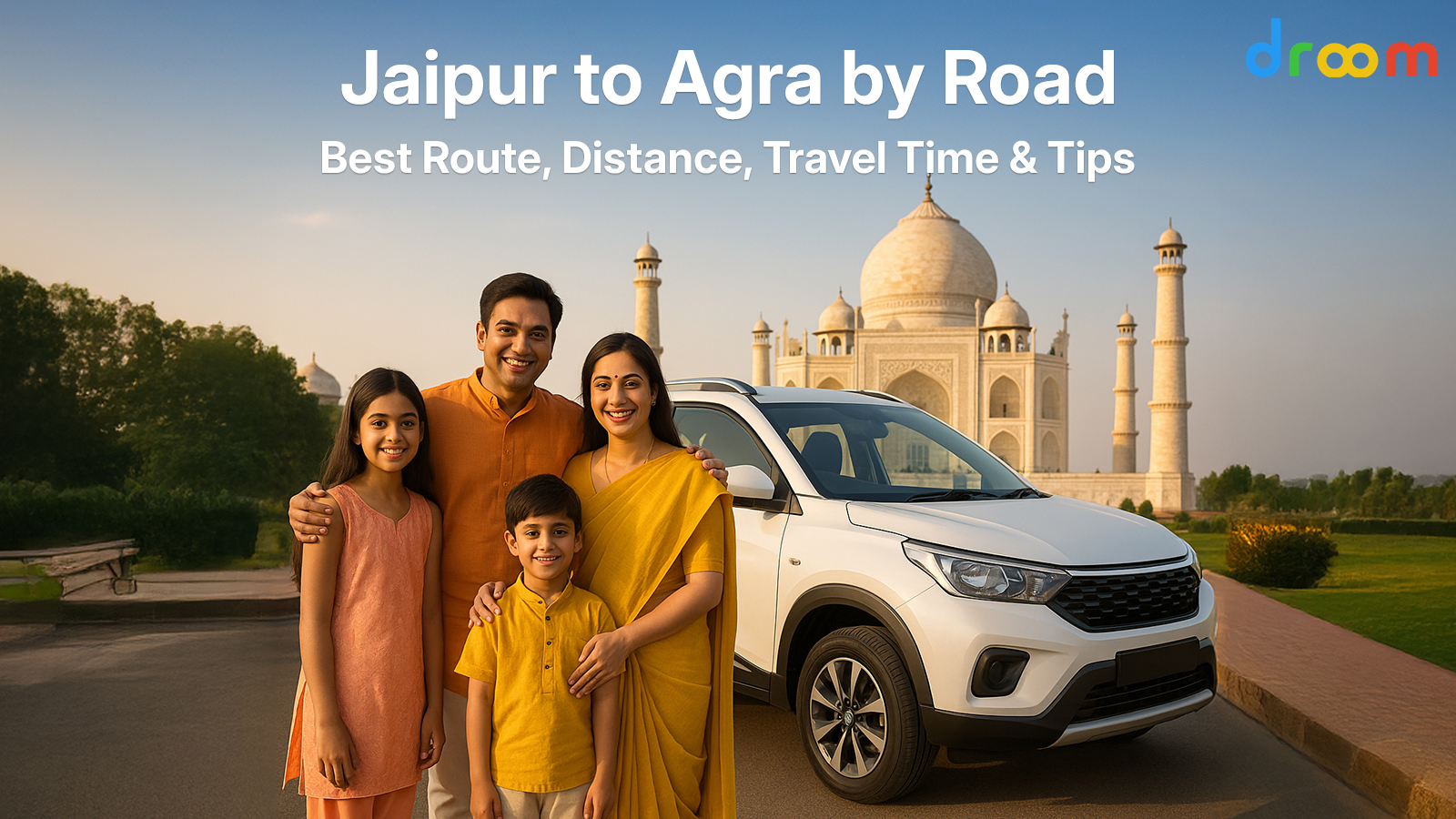 Jaipur Agra by Road