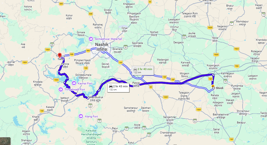 kopargaon-route
