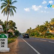 bhubaneswar to puri distance by road mini